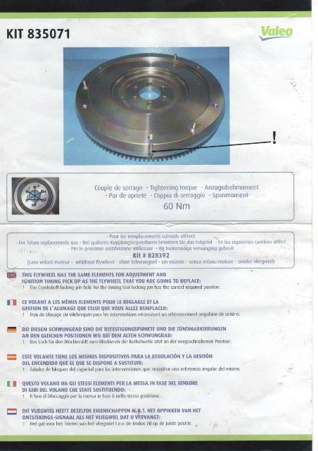 kit valeo embrayage 307